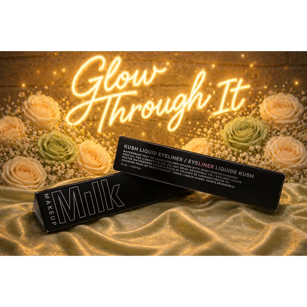 2x Milk Makeup Kush Liquid Eyeliner - Black (Loud) NEW - FULL SIZE